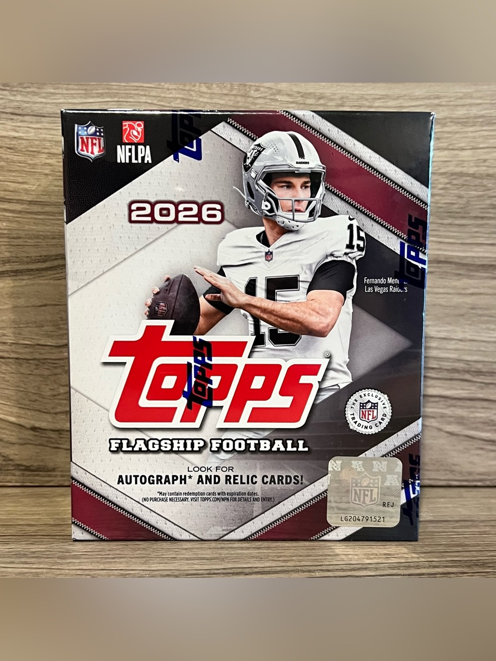 2026 Topps Flagship Football Mega Box (Factory Sealed)
